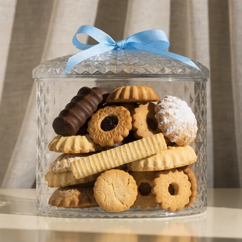 Surtido de galletas LU en caja de regalo elegante